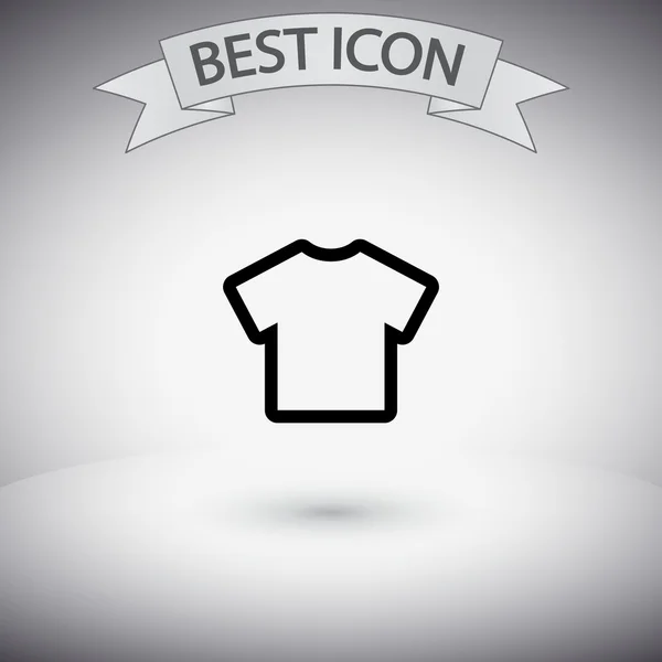 Ikona ikony tričko — Stockový vektor