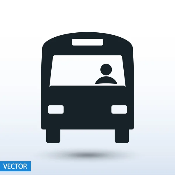 Design de ícone de ônibus —  Vetores de Stock