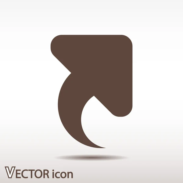 Up arrow icon — Stock Vector