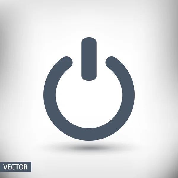 Potencia icono de diseño — Vector de stock