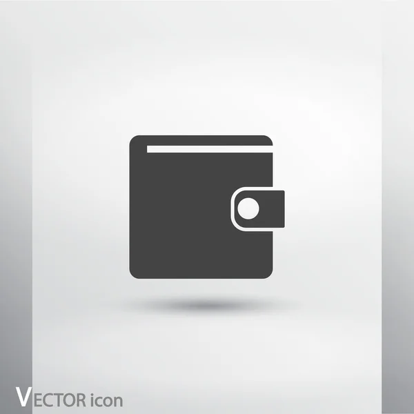 Design icona portafoglio — Vettoriale Stock