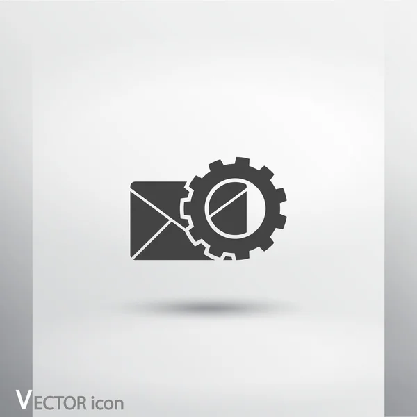 Sobre icono de correo — Vector de stock