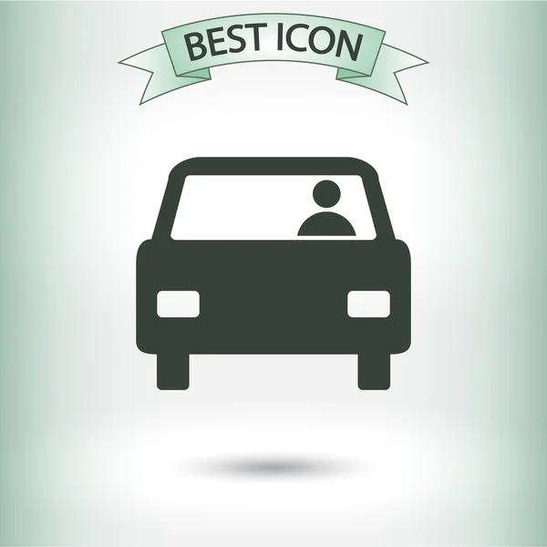 Icono del coche — Vector de stock