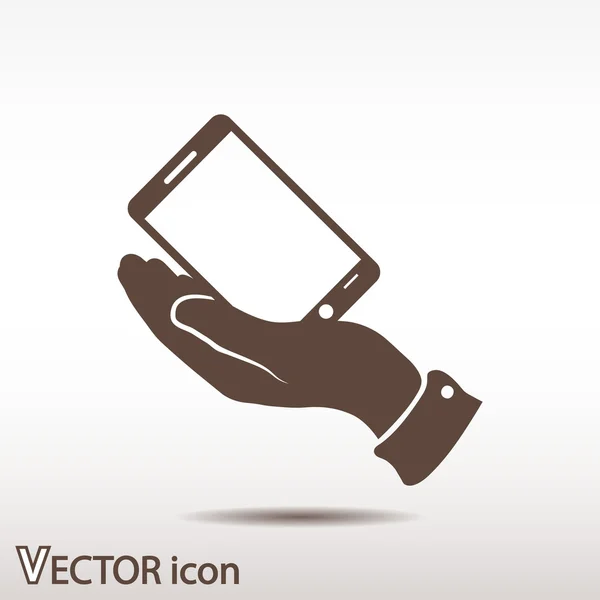 Icono del teléfono móvil — Vector de stock