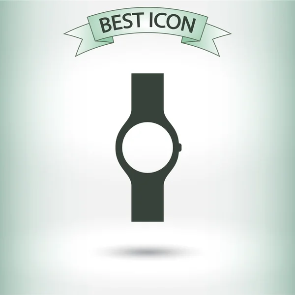 Icône d'horloge design — Image vectorielle