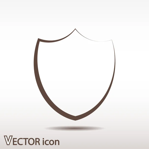 Schild icoon. plat ontwerp stijl — Stockvector