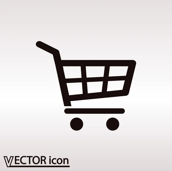 Ícone da cesta de compras — Vetor de Stock