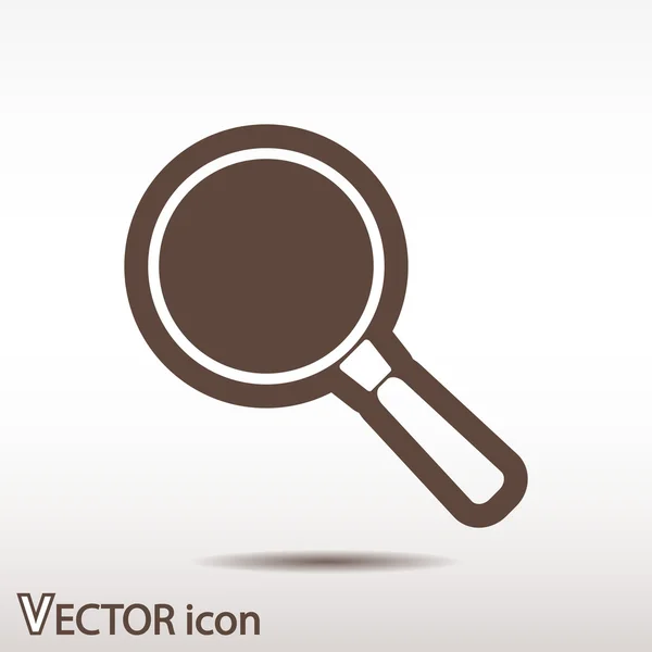 Icono de búsqueda diseño plano — Vector de stock