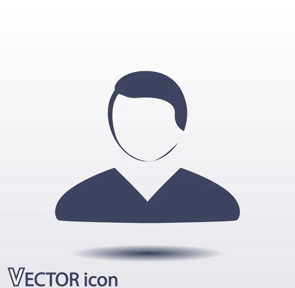 Icono del hombre de negocios — Vector de stock