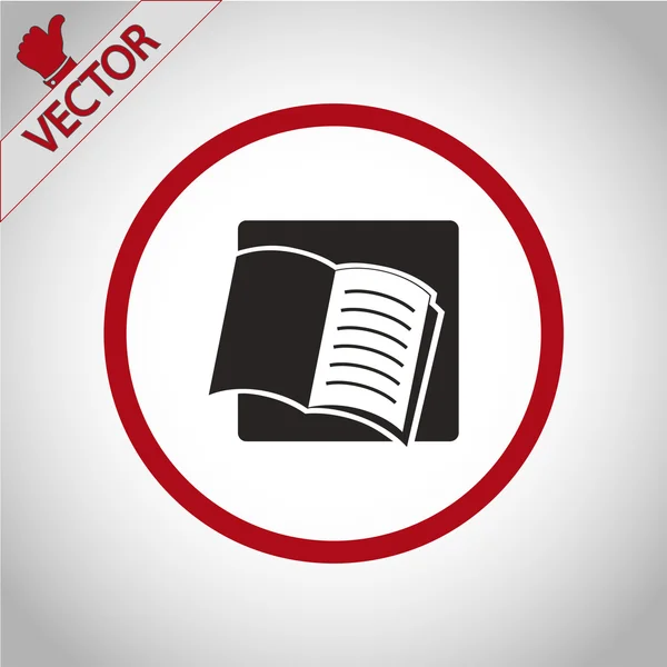 Livre ouvert — Image vectorielle