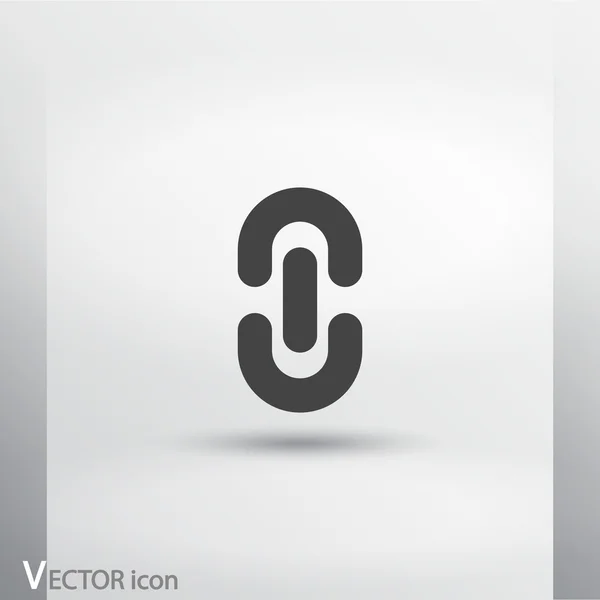 Icono de eslabón — Vector de stock