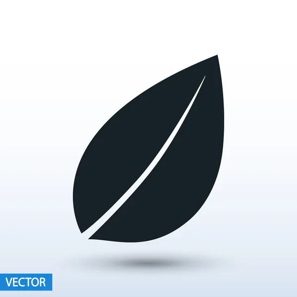Icône feuille — Image vectorielle