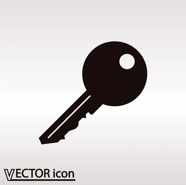 Ikona klucz projektu — Wektor stockowy