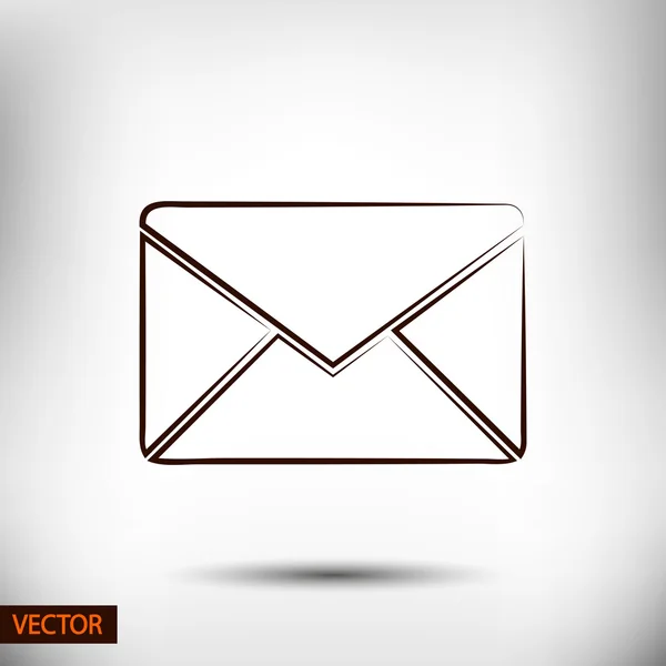 Enveloppe mail icône — Image vectorielle