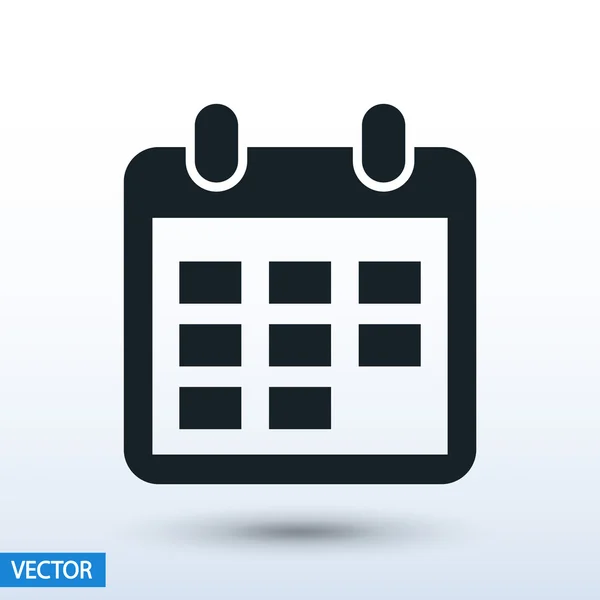 Kalender ikon design — Stock vektor