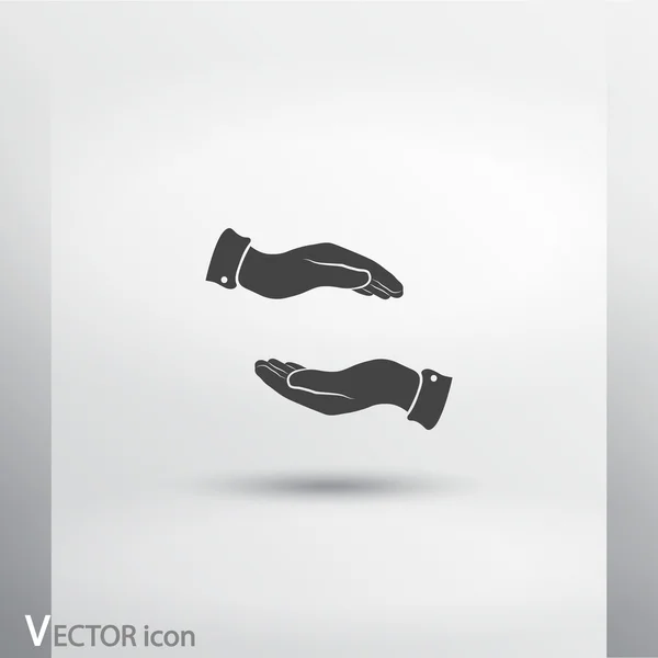 Handen pictogram ontwerp — Stockvector