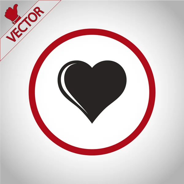 Heart Icon — Stock Vector