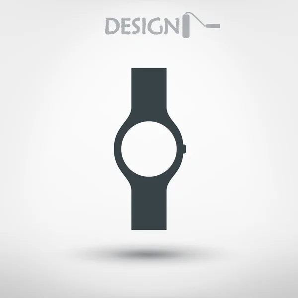 Design dell'icona dell'orologio — Vettoriale Stock