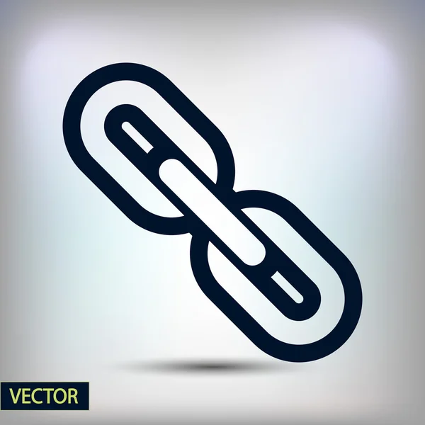 Icono de eslabón — Vector de stock