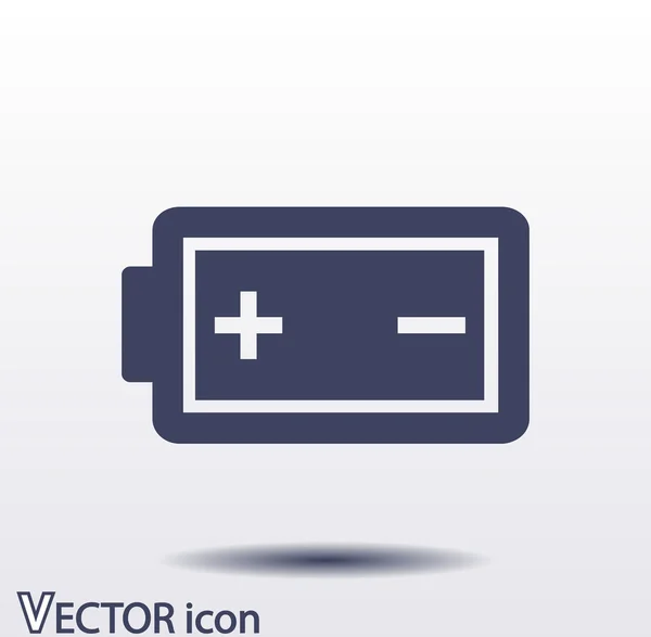 Icono de carga batería — Vector de stock