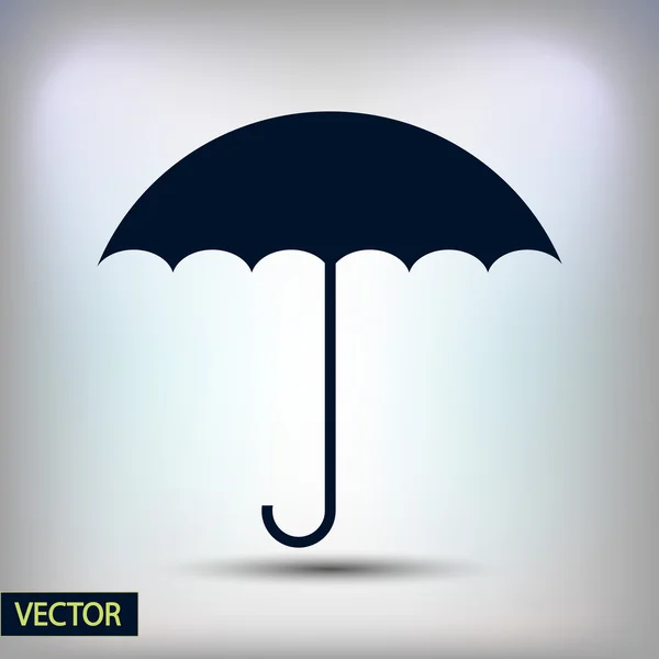 Design de ícone guarda-chuva — Vetor de Stock