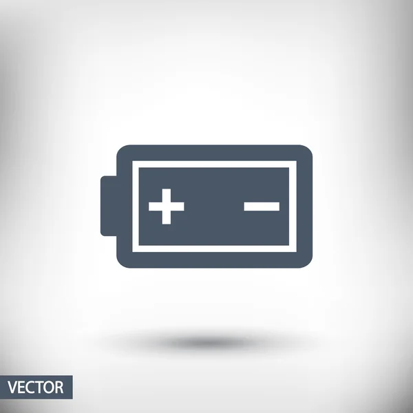 Ikona baterie zatížení — Stockový vektor
