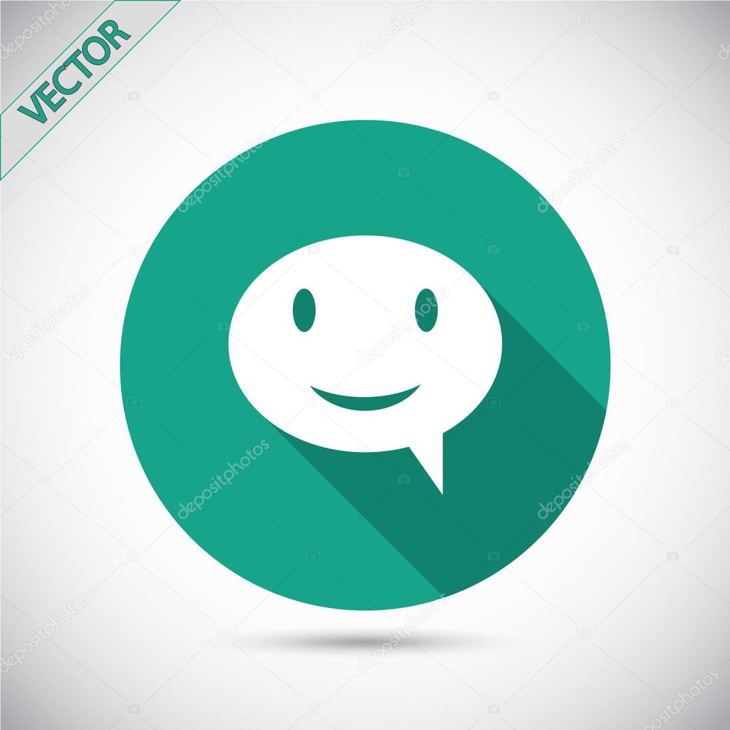 Speech bubble icon