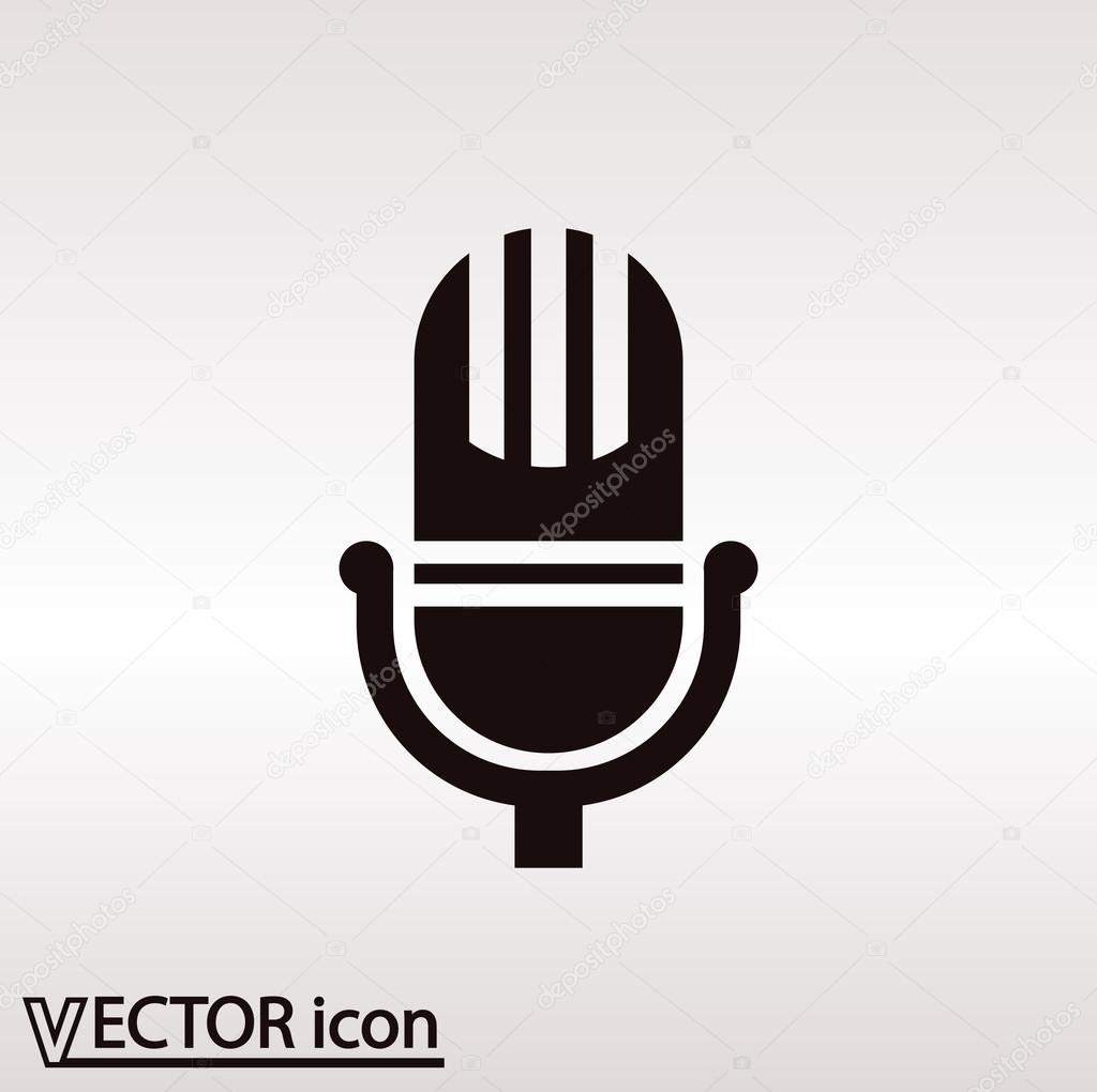 Microphone icon design