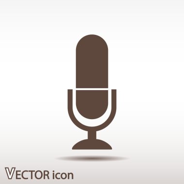 mikrofon simgesi tasarım