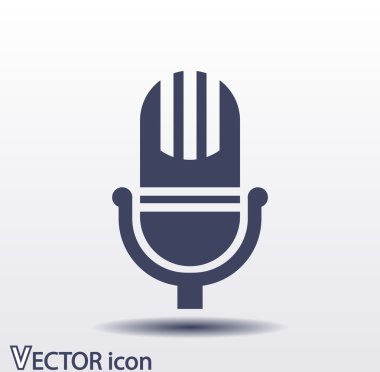 mikrofon simgesi tasarım