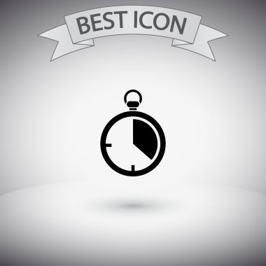 Kronometre simgesi tasarım