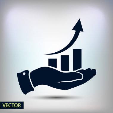 Infographic, grafik simgesi