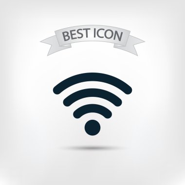 Kablosuz ağ wifi simgesi simgesi