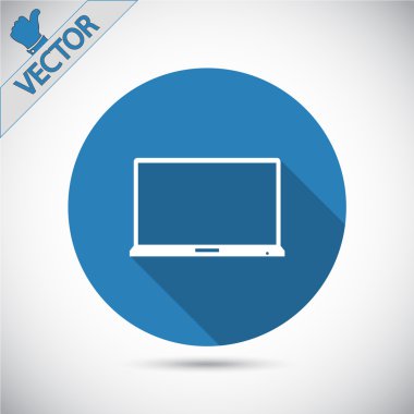 Dizüstü bilgisayar simgesi tasarım