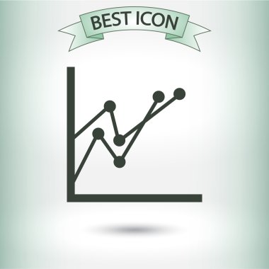 Infographic, grafik simgesi