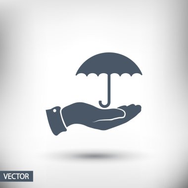 Şemsiye simgesi tasarım