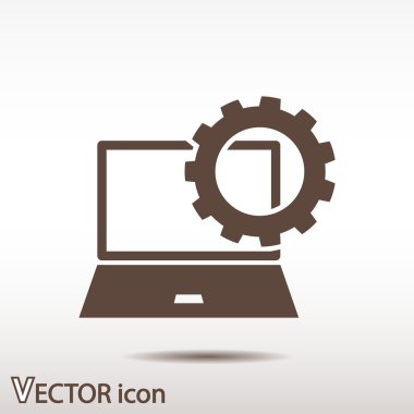 Dizüstü bilgisayar simgesi tasarım