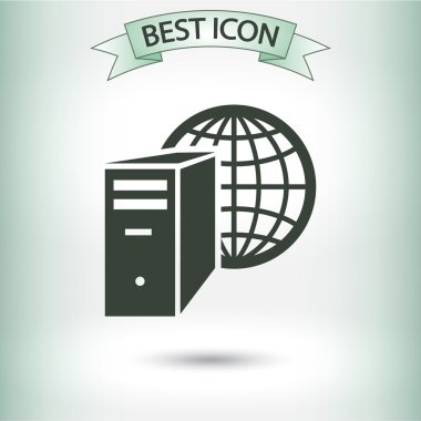 bilgisayar sunucusu simgesi