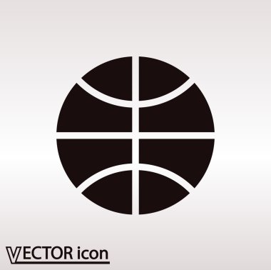 Basketbol topu simgesi