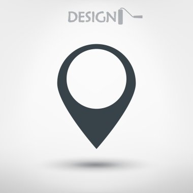 İşareti simgesini, işaretçi