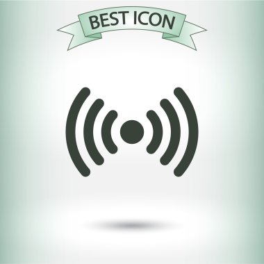 Kablosuz ağ wifi simgesi simgesi