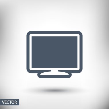 Monitör simgesi tasarım