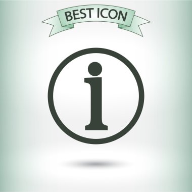 bilgi işareti simgesi