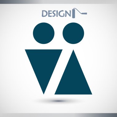 erkek ve dişi sembolleri simgesi