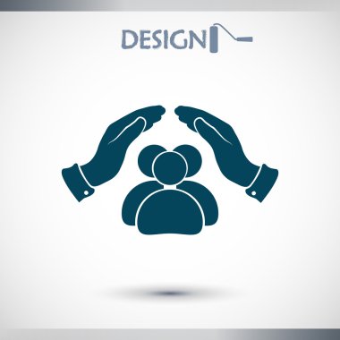 güvenli kişi simgesi