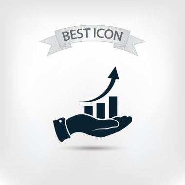 Infographic, grafik simgesi