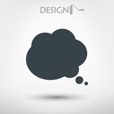 komik konuşma kabarcıklar simgesi