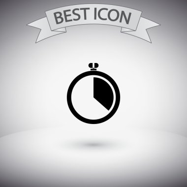 Kronometre simgesi tasarım