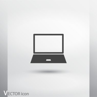 Dizüstü bilgisayar simgesi tasarım