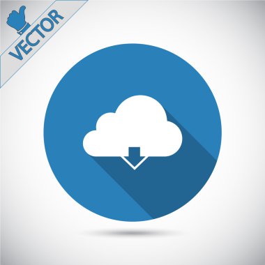 bulut indirme simgesi